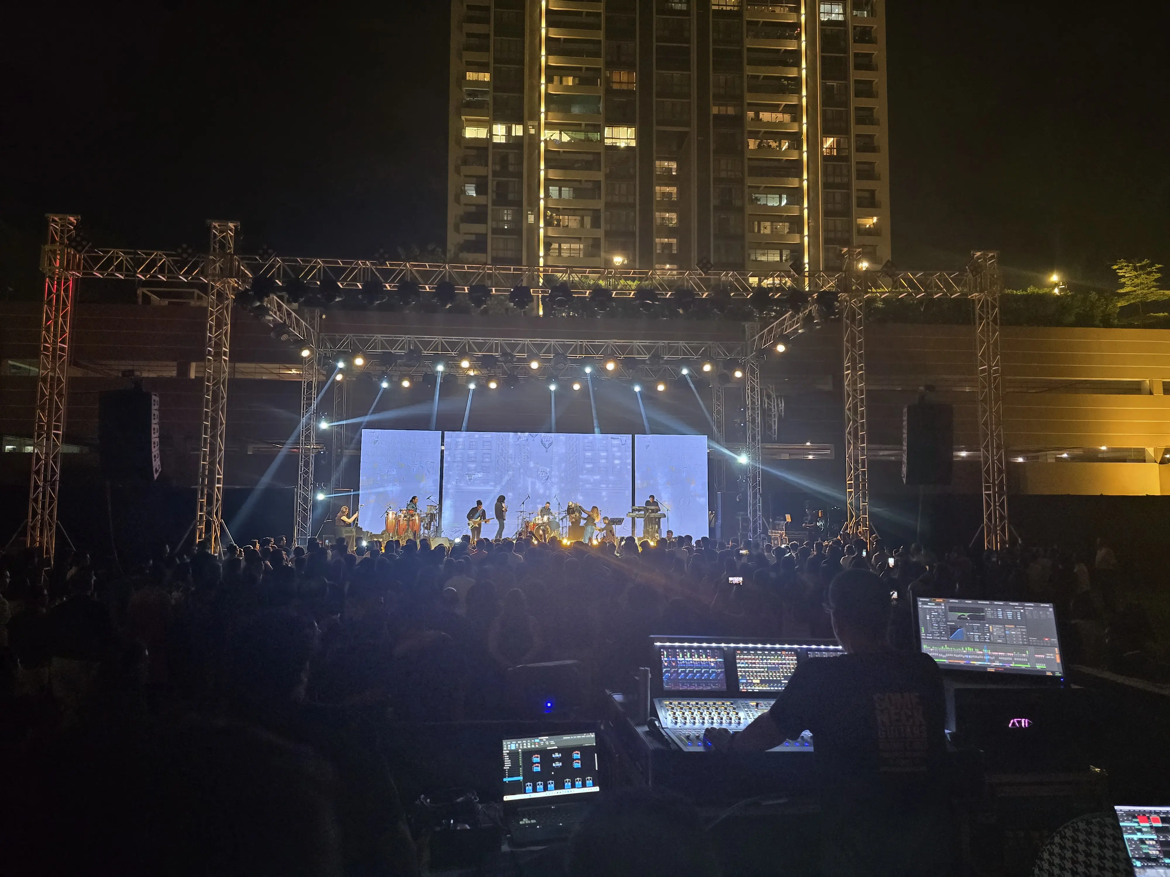 Full stage production